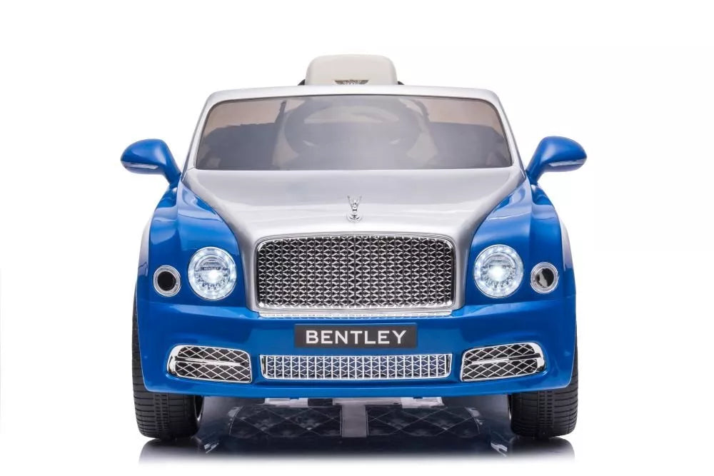 akumuliatorinis vaikiškas automobilis Bentley Mulsanne, mėlyna spalva