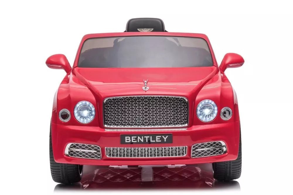 akumuliatorinis vaikiškas automobilis Bentley Mulsanne, raudona spalva