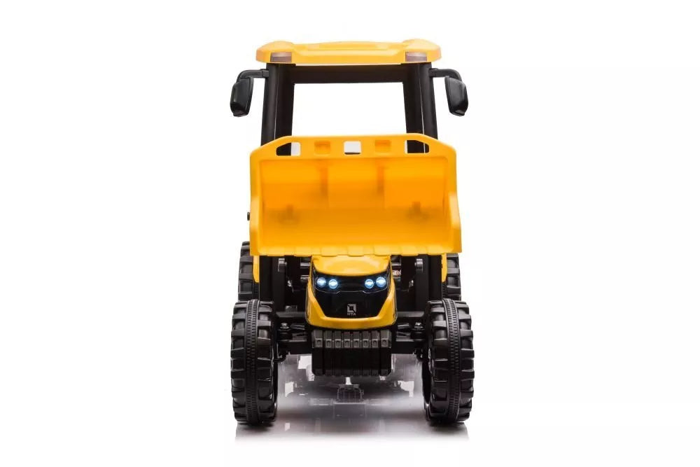 Akumuliatorinis vaikų automobilis JS3158B – geltonas