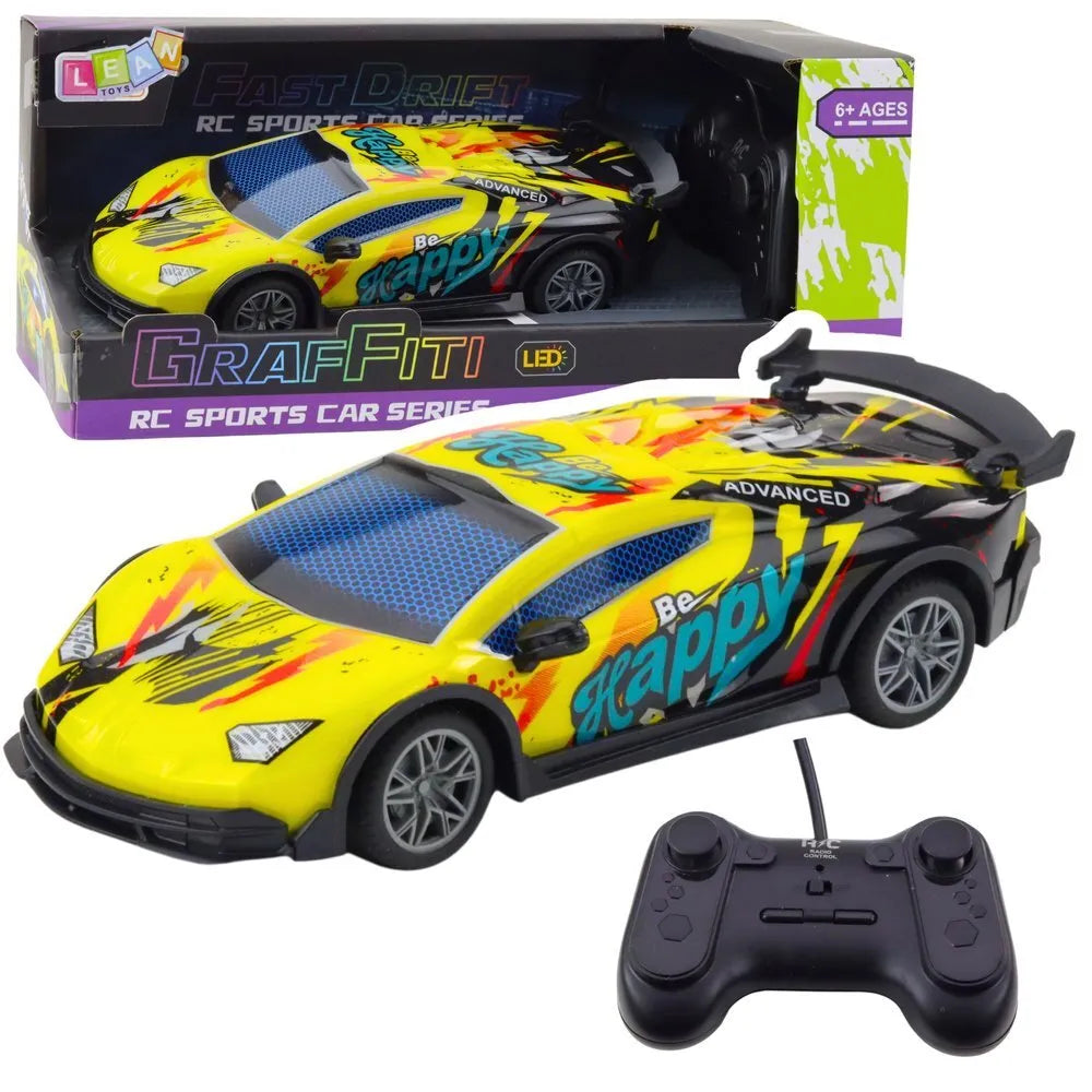 1:22 RC automobilis su LED šviesomis