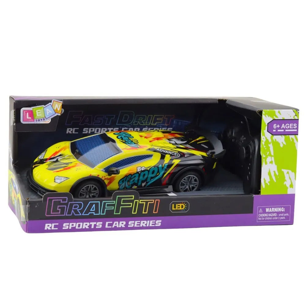 1:22 RC automobilis su LED šviesomis