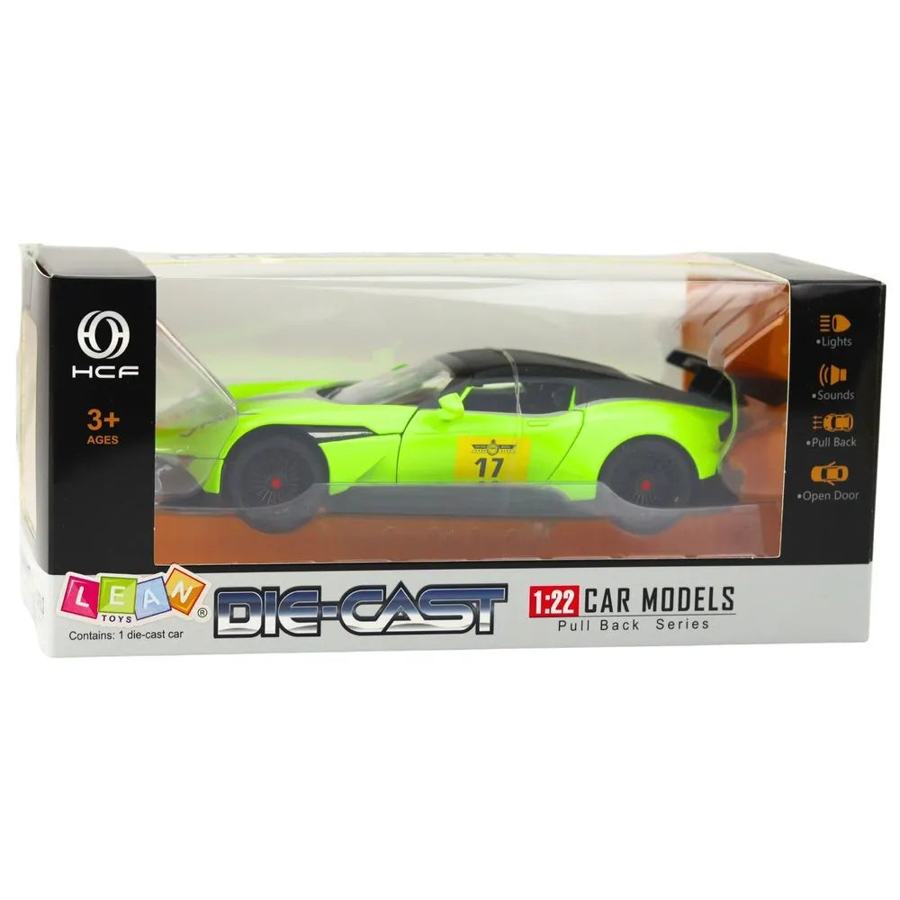 1:22 sportinis automobilis su pavara