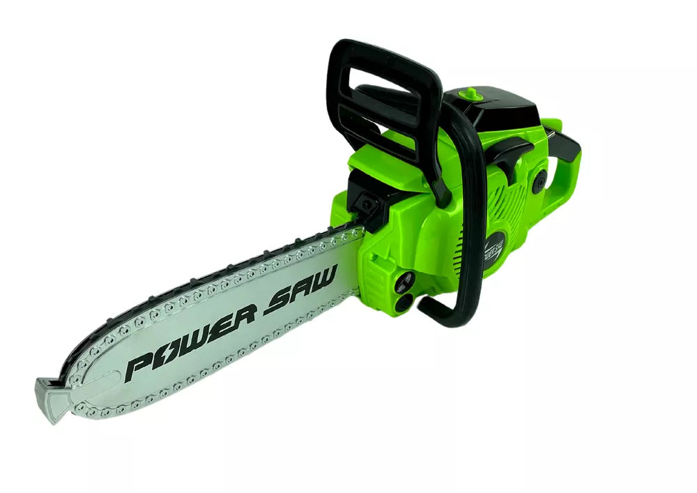 Žaislinis grandininis pjūklas „DIY Chainsaw“ su garsais