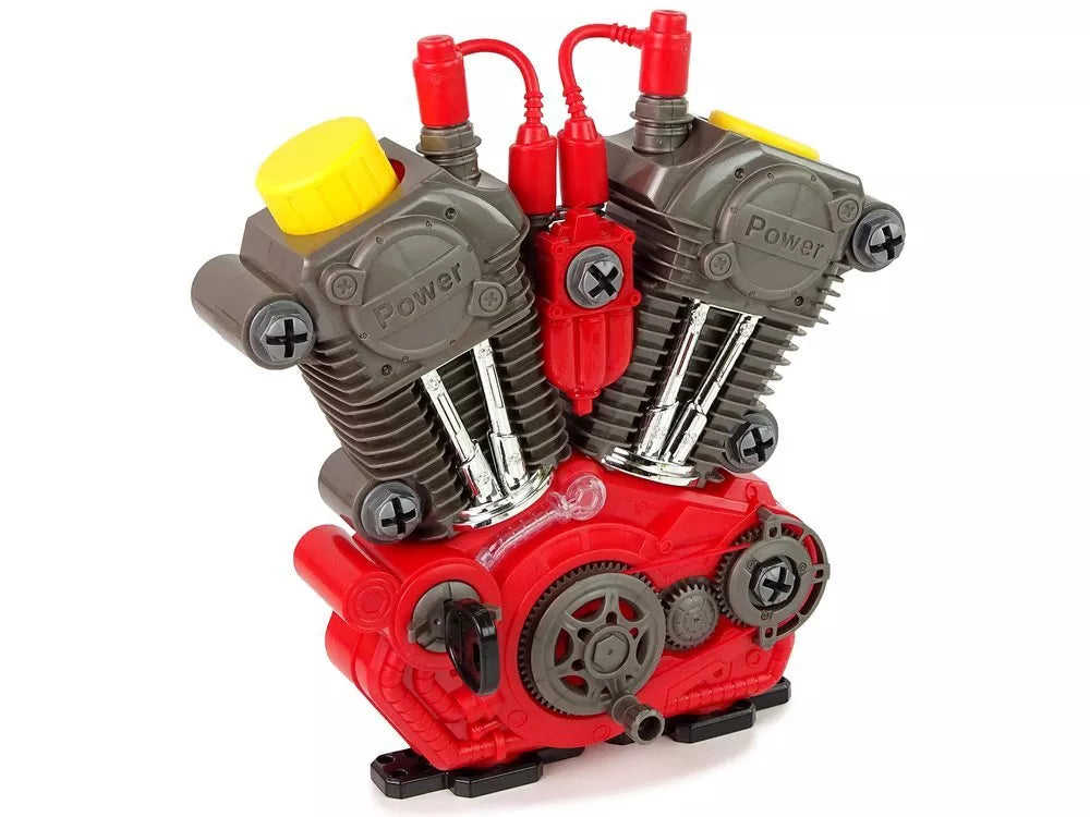 Vaikiškas automobilio variklis mažajam mechanikui