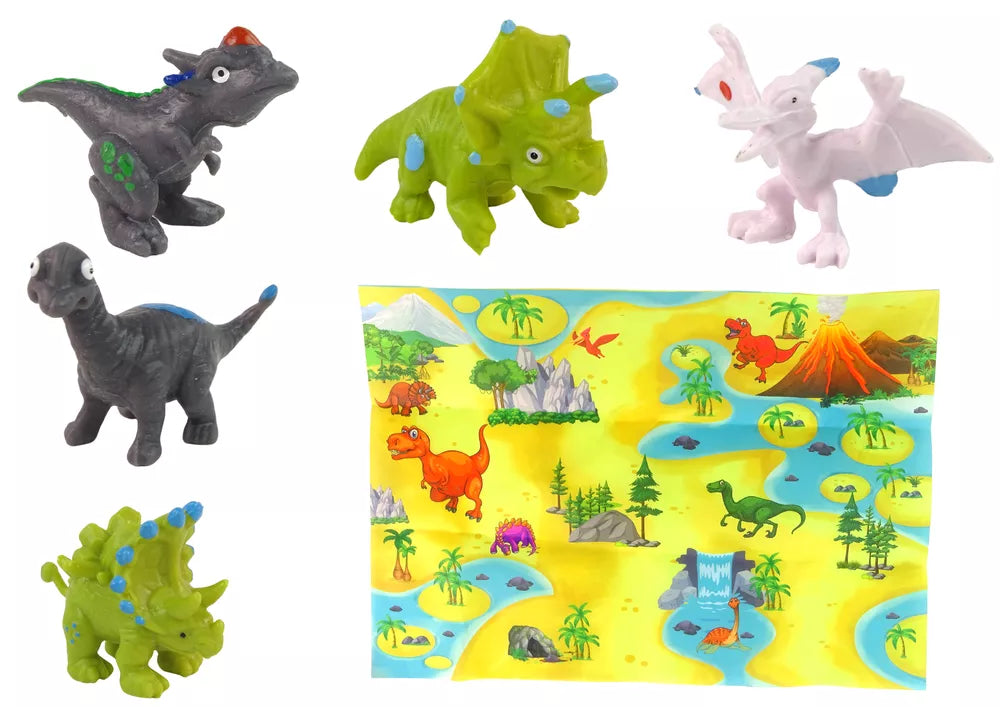 Dinozaurų kiaušinių dažymo rinkinys – kūrybinis DIY rinkinys vaikams