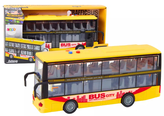 Dviaukštis autobusas žaislas 1:16