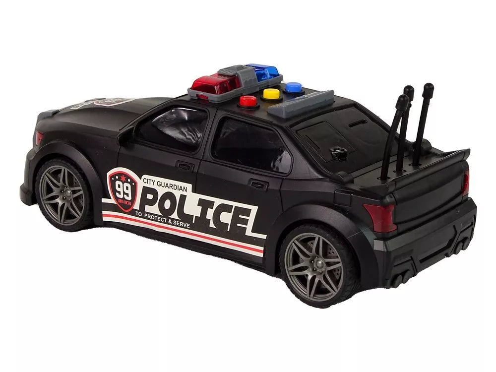 Policijos sportinis automobilis 1:16 su efektais