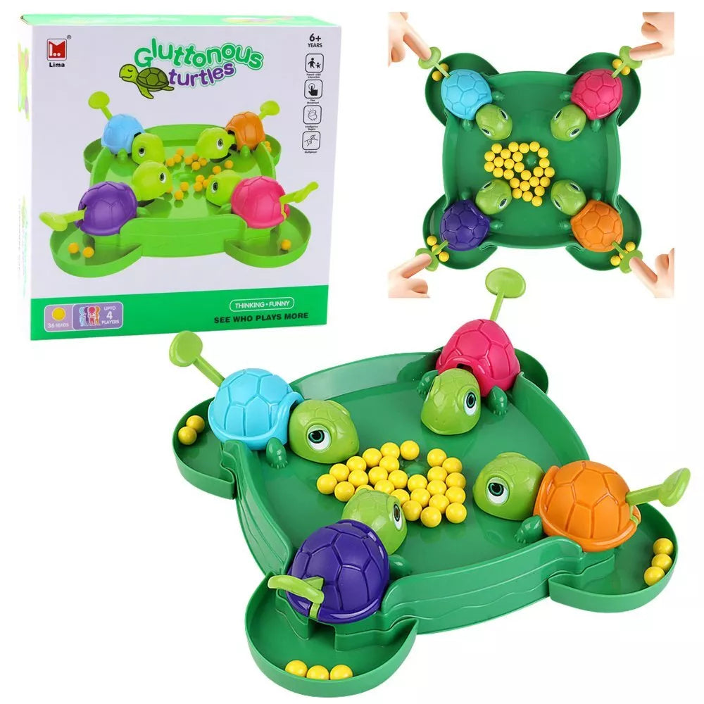 Hungry Turtles – įgūdžių žaidimas visai šeimai
