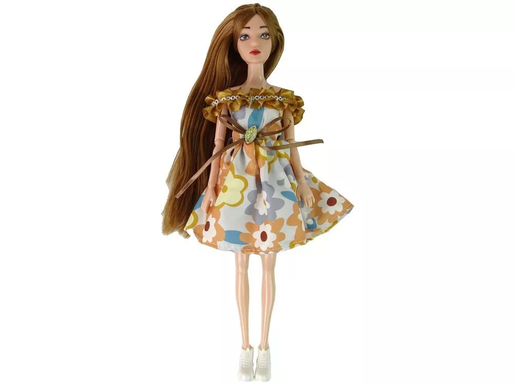 Lėlė emilija su skrybėlaite 30cm