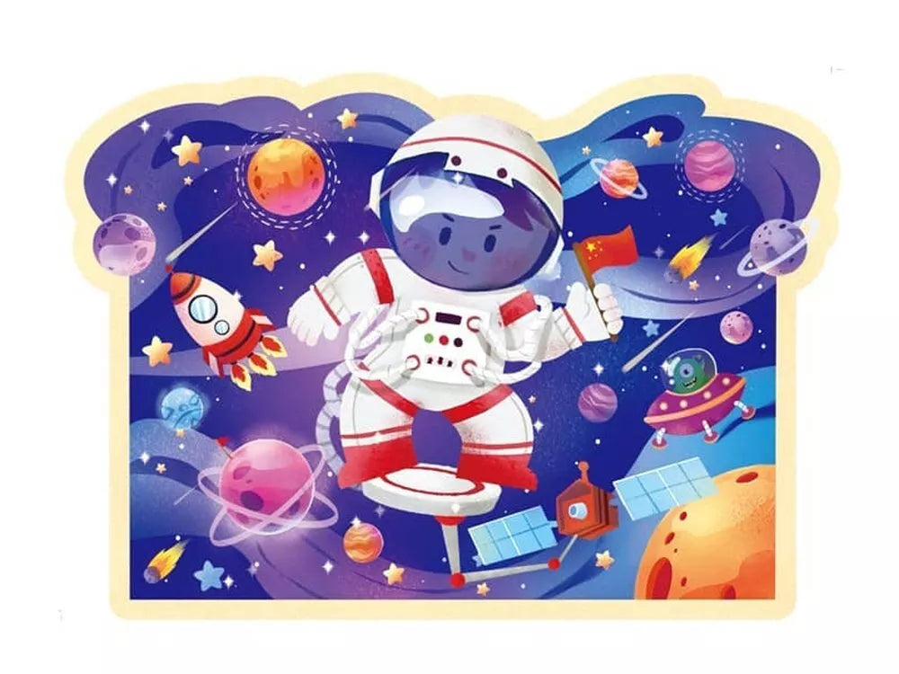 Kosmoso dėlionė tūboje 28 dalys