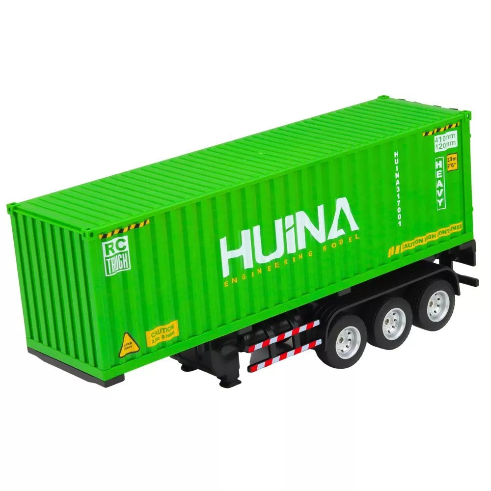 HUINA 1:18 RC konteinerinis sunkvežimis