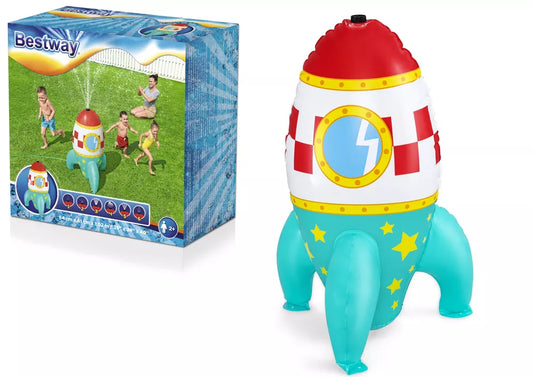 Pripučiamas raketos fontanas vaikams