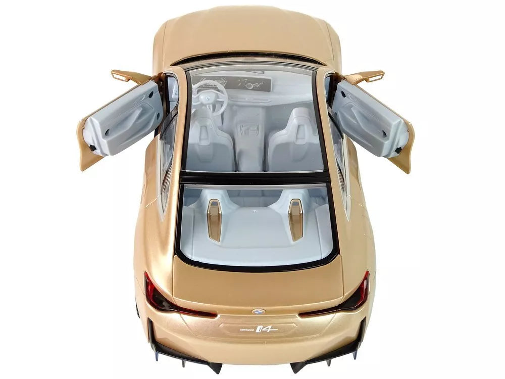 BMW i4 RASTAR 1:14 – auksinis nuotolinio valdymo automobilis