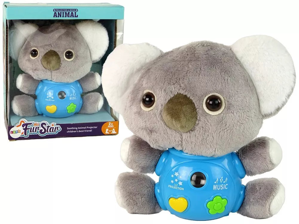 Interaktyvus koalos projektorius su melodijomis