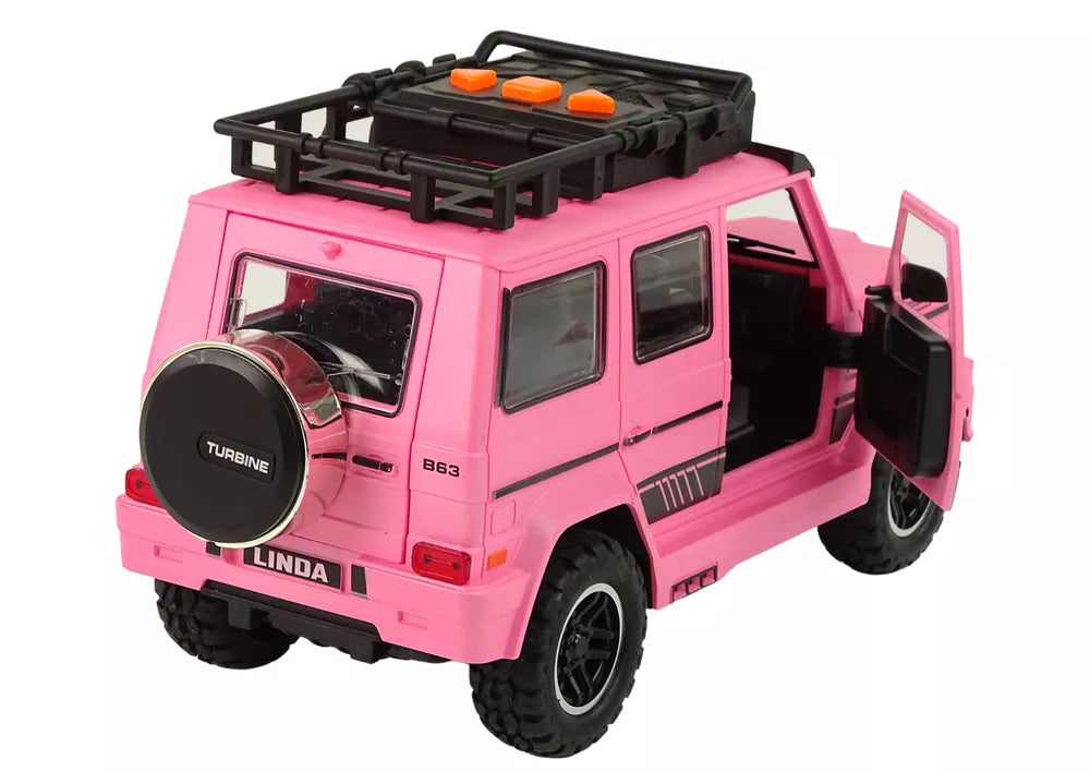 Off-Road V12 Turbine automobilis – rožinis