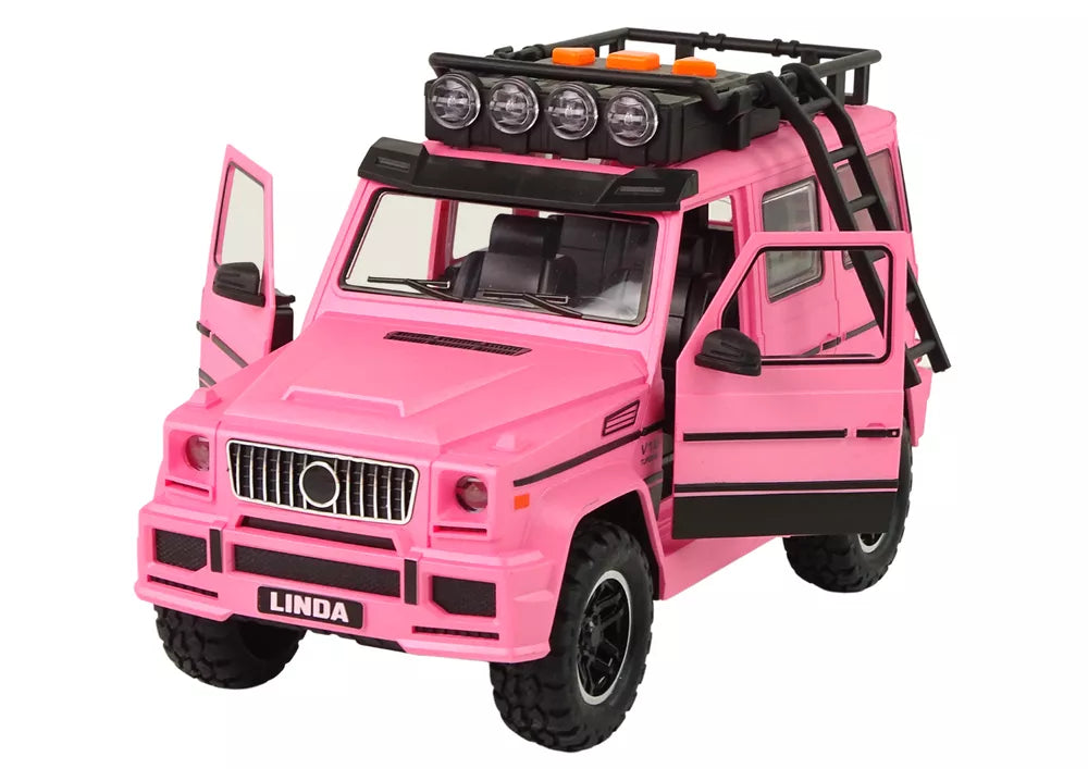 Off-Road V12 Turbine automobilis – rožinis