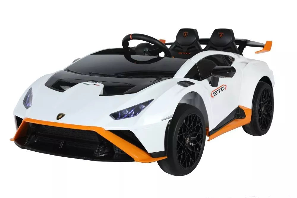Elektrinis vaikiškas automobilis Lamborghini STO DRIFT Pilkas