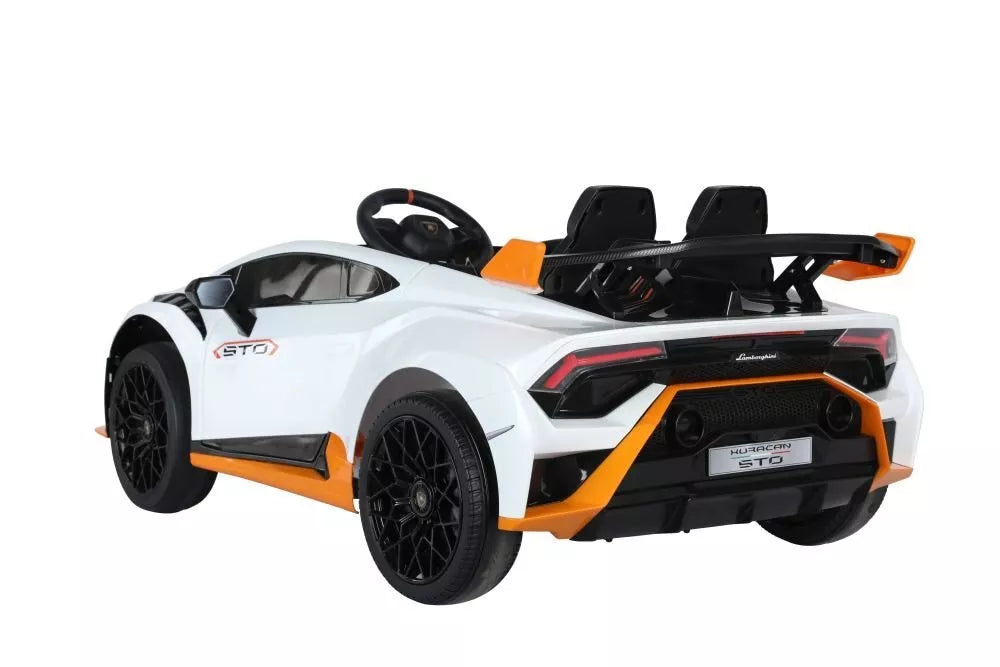 Elektrinis vaikiškas automobilis Lamborghini STO DRIFT Pilkas
