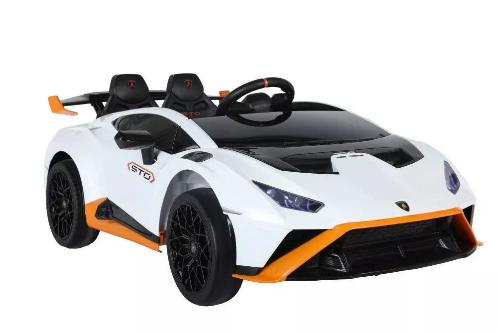 Elektrinis vaikiškas automobilis Lamborghini STO DRIFT Pilkas