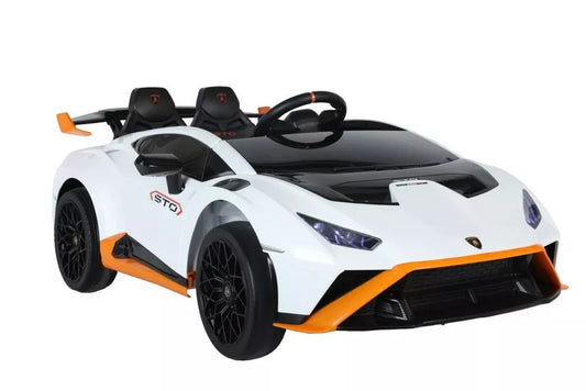 Elektrinis vaikiškas automobilis Lamborghini STO DRIFT Pilkas