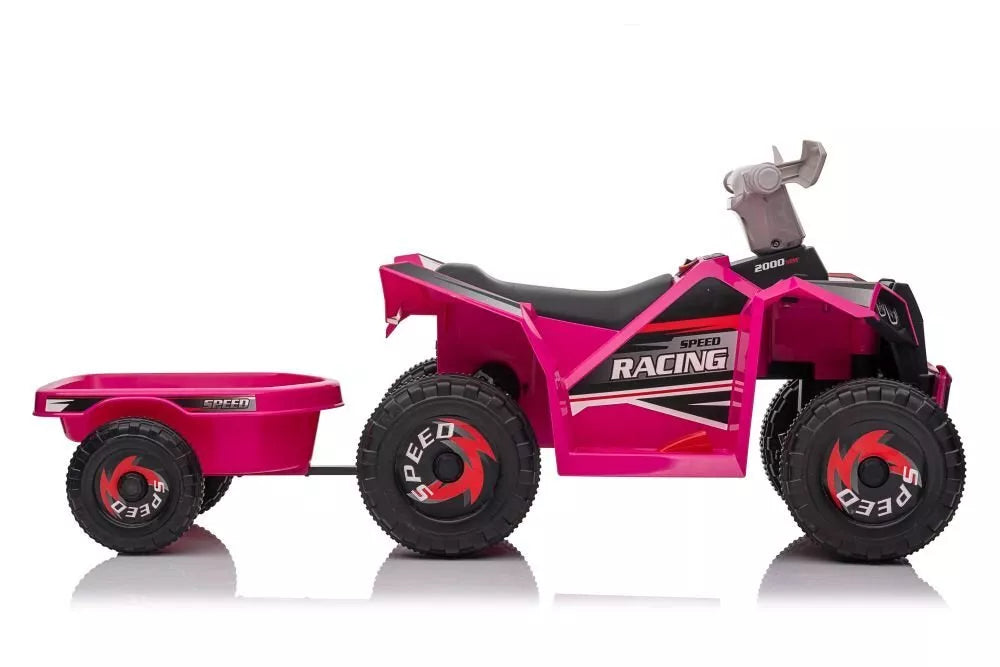 Elektrinis vaikiškas automobilis XMX630T rožinis
