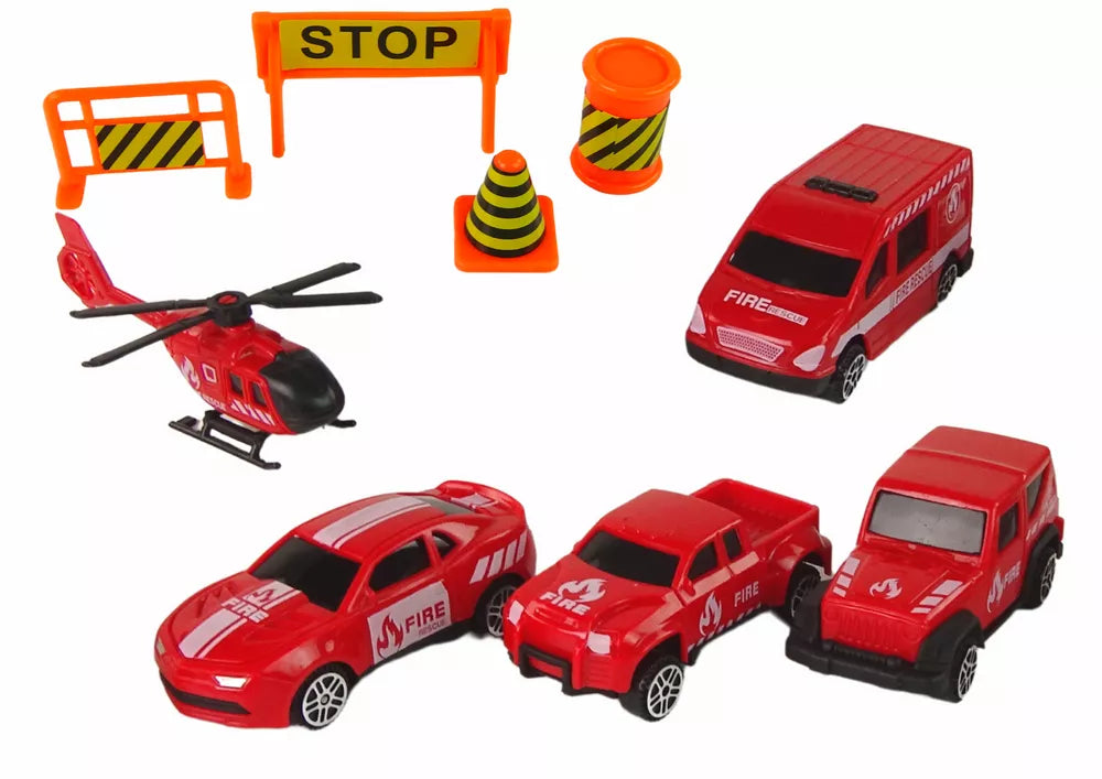 Gaisrinės sunkvežimio transporterio rinkinys