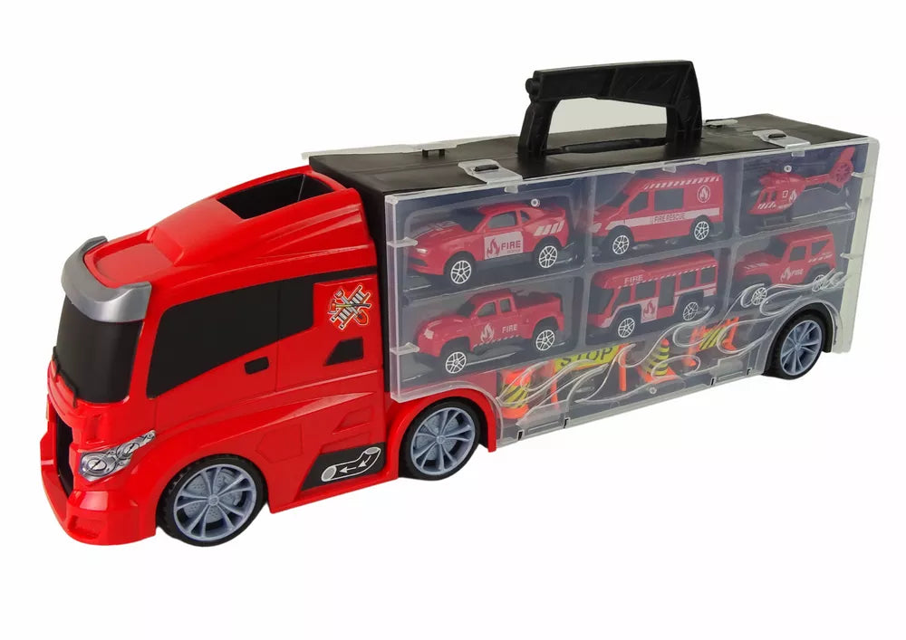 Gaisrinės sunkvežimio transporterio rinkinys