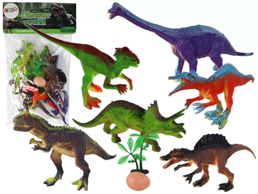Dinozaurų figūrėlių rinkinys vaikams