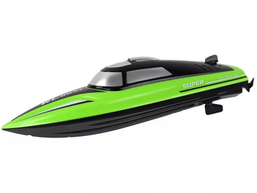 Nuotoliniu būdu valdomas R/C motorlaivis 2.4G – 20–25 km/h, žalias