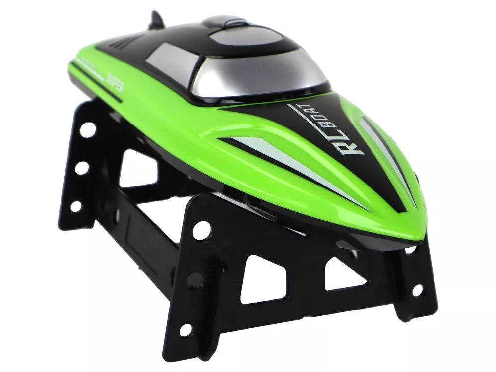 Nuotoliniu būdu valdomas R/C motorlaivis 2.4G – 20–25 km/h, žalias