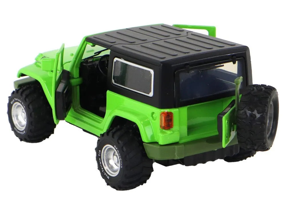 Visureigis metalinis automobilis žalias 1:32