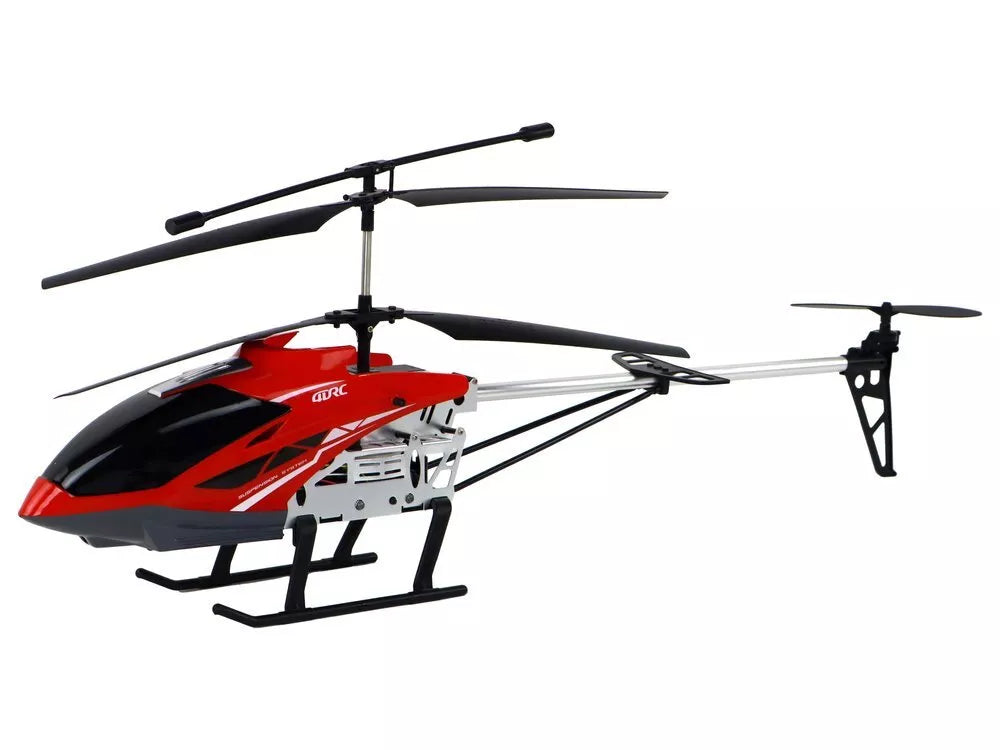 Nuotoliniu būdu valdomas RC sraigtasparnis 70 cm – raudonas