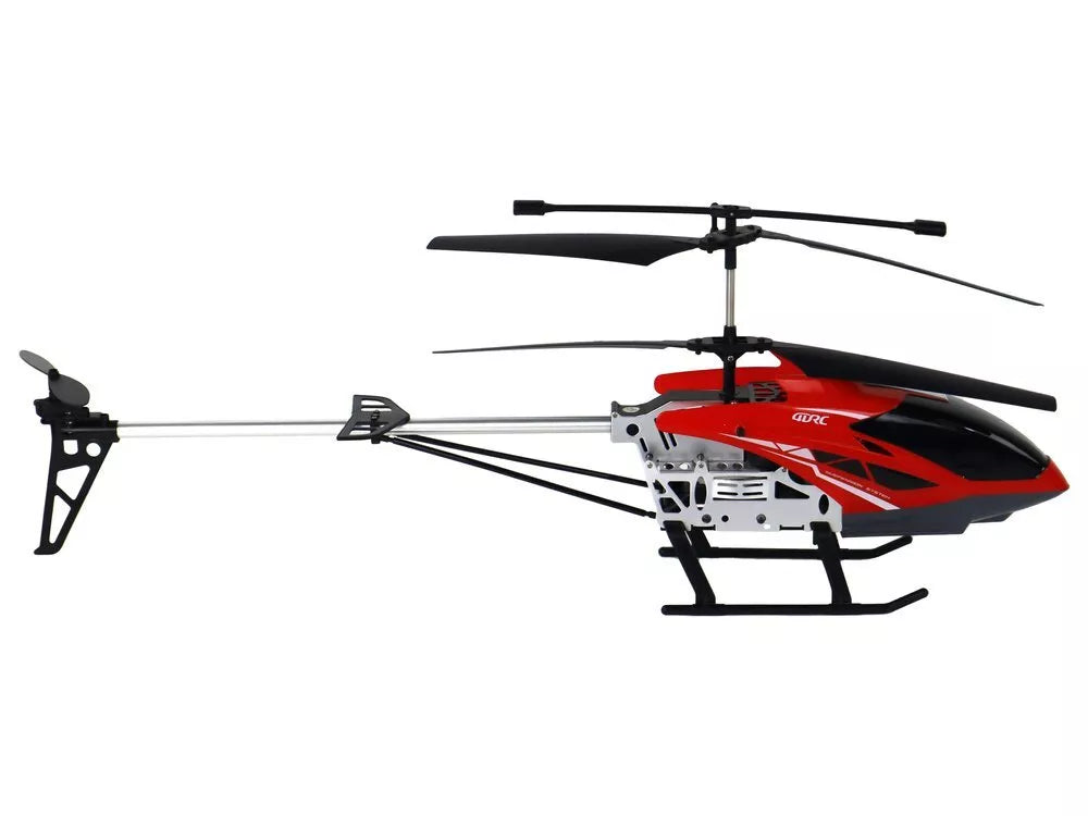 Nuotoliniu būdu valdomas RC sraigtasparnis 70 cm – raudonas
