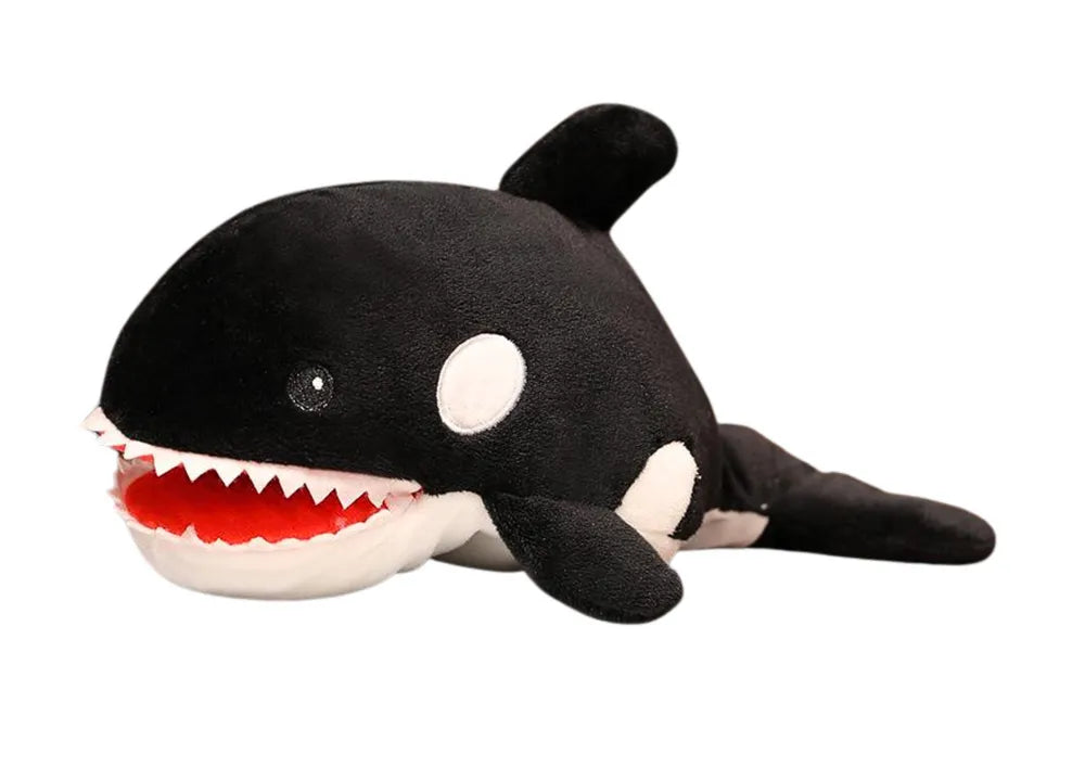 Pliušinė orka lėlė pirštinė 30 cm