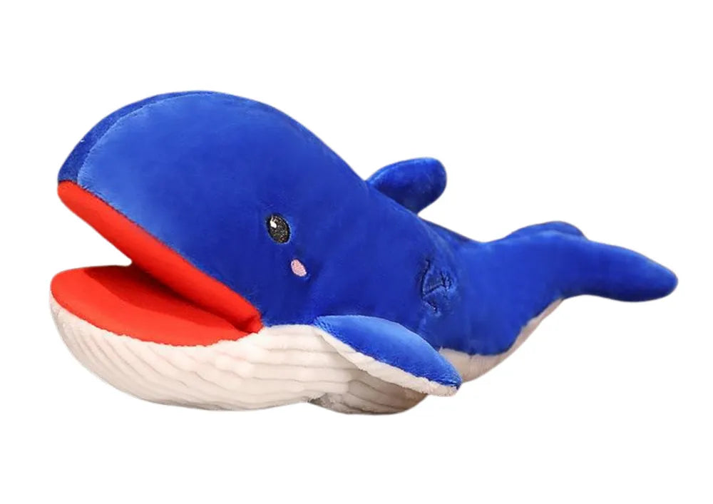 Pliušinė mėlynoji banginė lėlė 30 cm