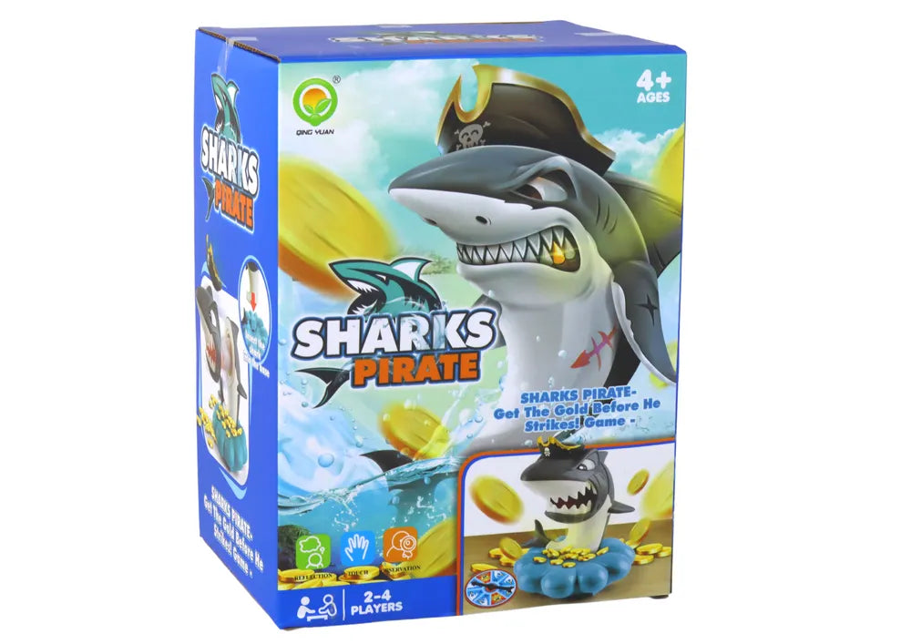 Ryklys piratas monetų sprogimo žaidimas