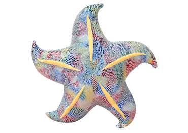 Pliušinė jūrų žvaigždė mėlyna 45 cm
