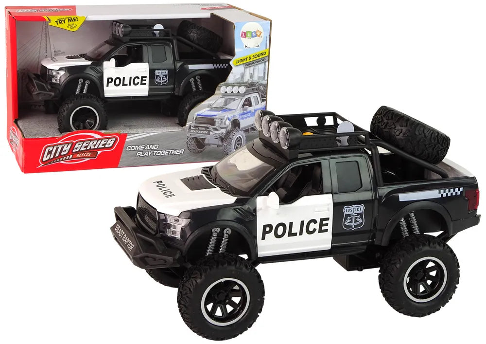 Policijos visureigis raptor juodas 1:14