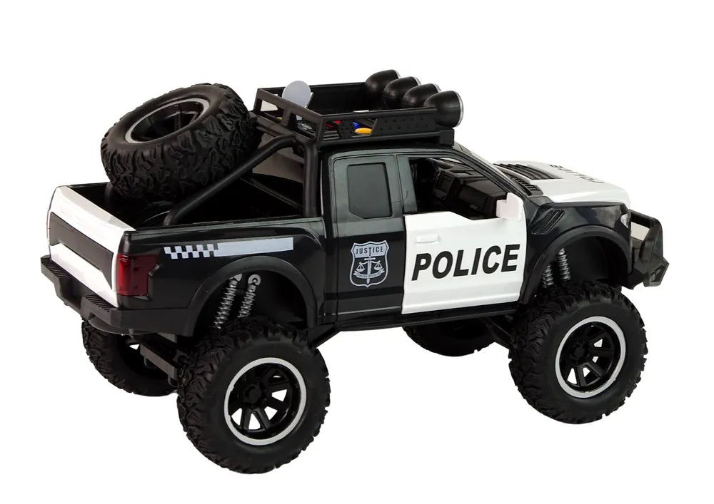 Policijos visureigis raptor juodas 1:14