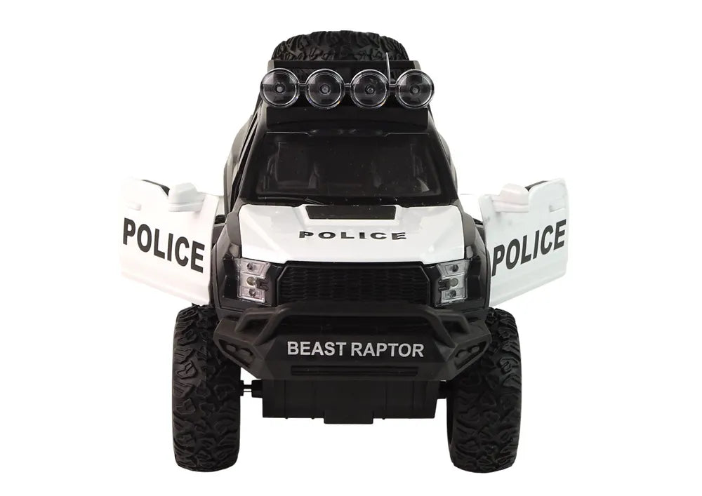 Policijos visureigis raptor juodas 1:14