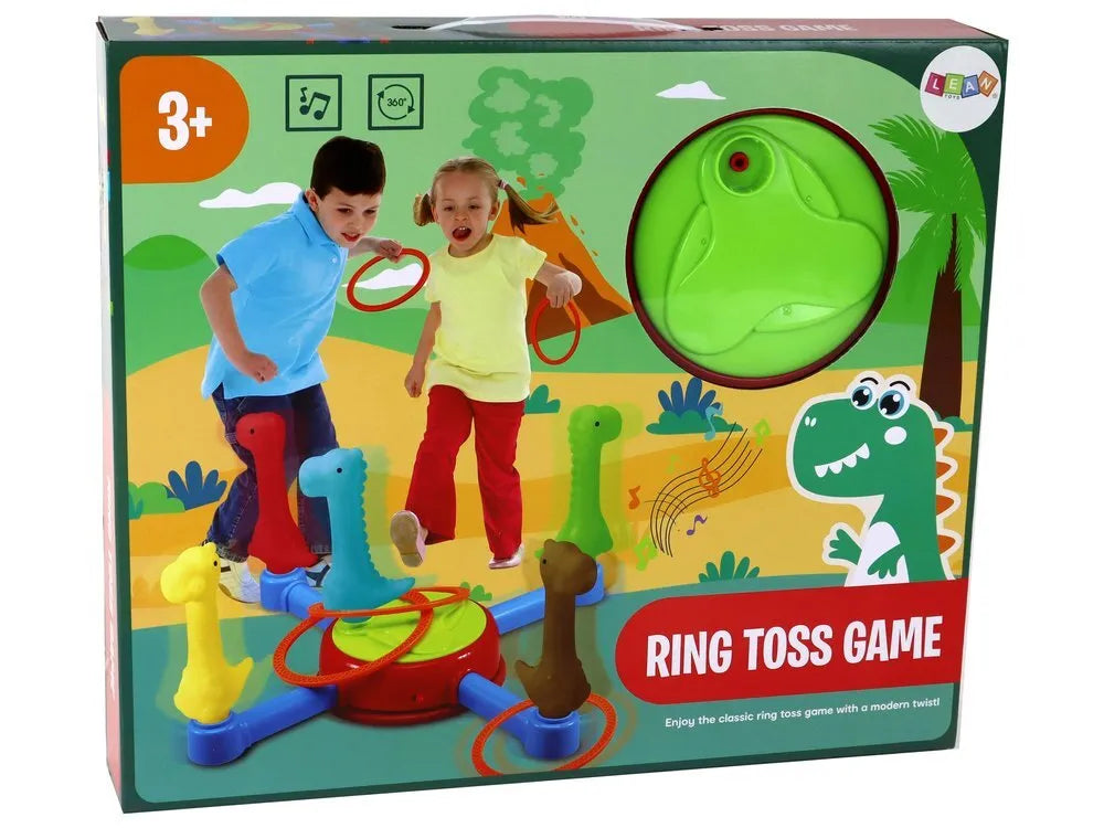 Dinozaurų karuselė žiedų žaidimas