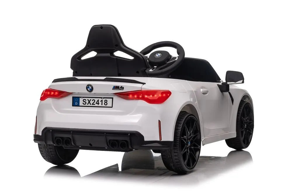 Elektrinis automobilis baltas 12v vaikams