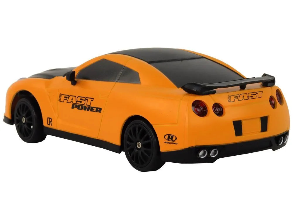 Sportinis automobilis geltonas RC 1:24