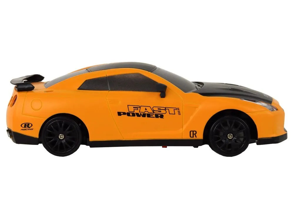 Sportinis automobilis geltonas RC 1:24