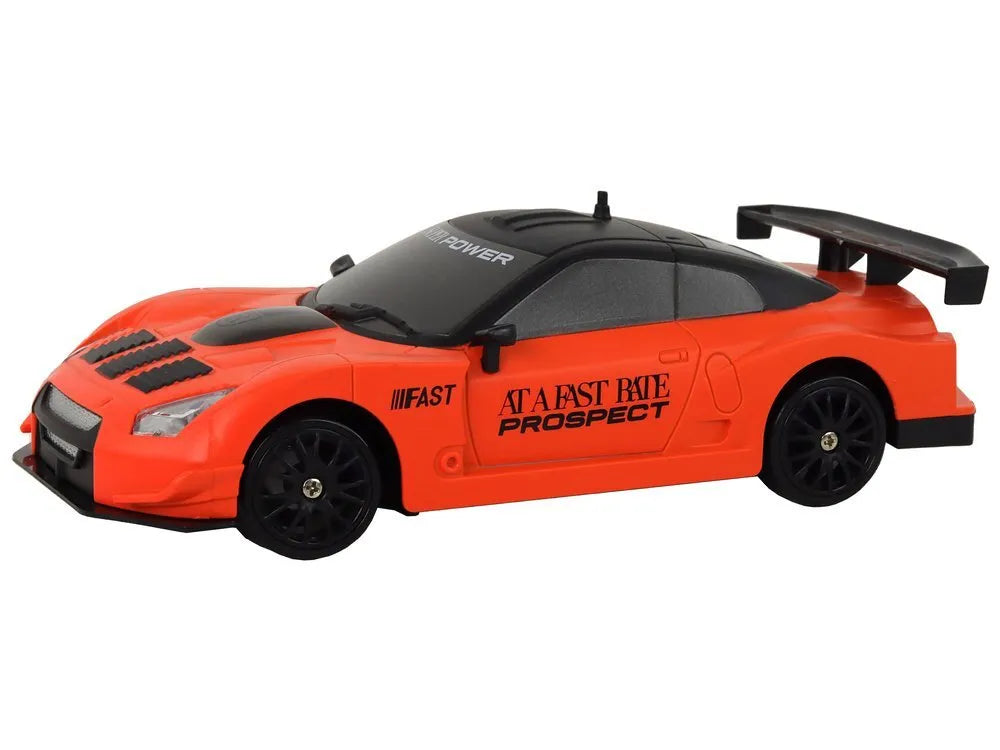 Sportinis automobilis oranžinis RC 1:24