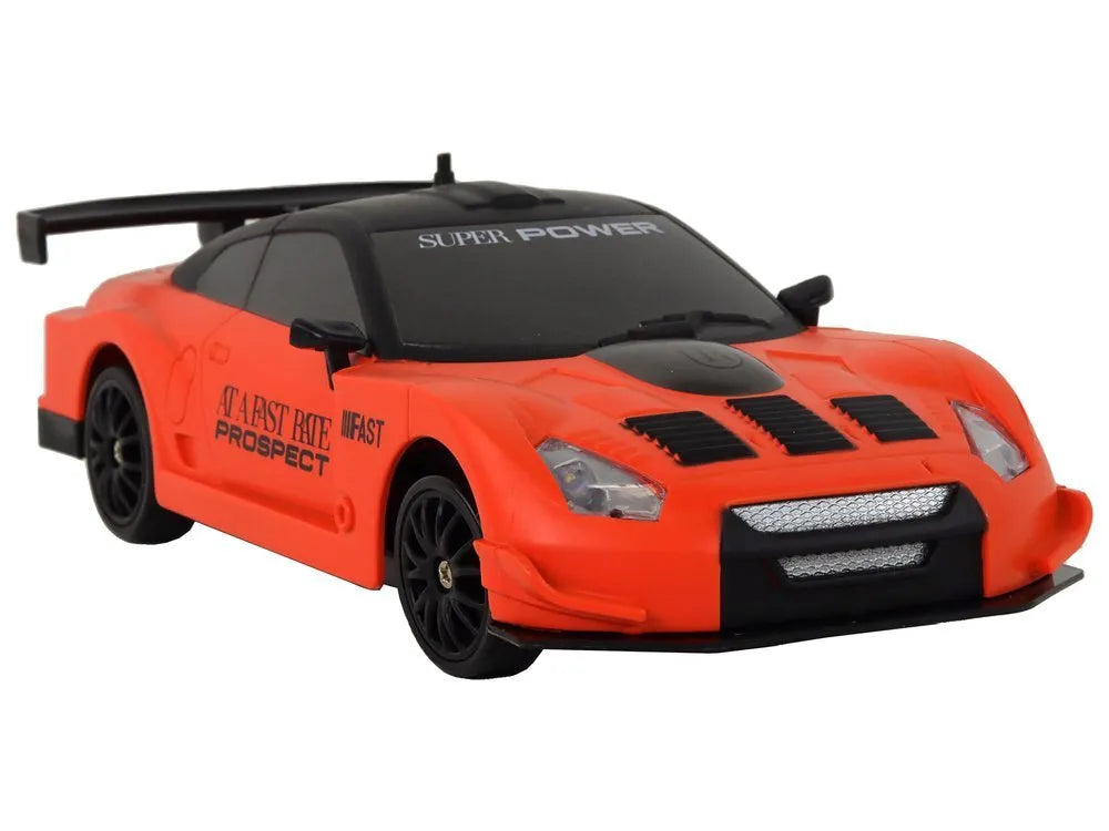 Sportinis automobilis oranžinis RC 1:24