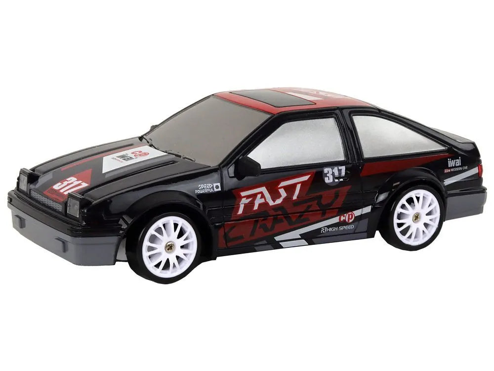 Sportinis automobilis juodas RC 1:24