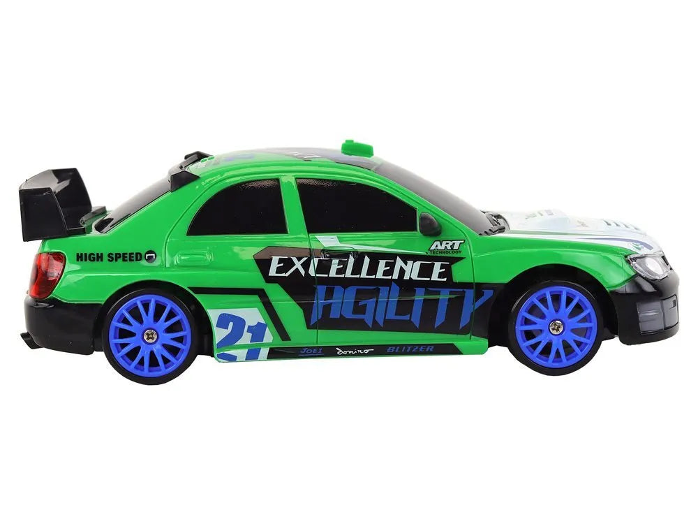 Sportinis automobilis žalias RC 1:24