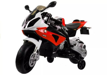 Elektrinis Vaikiškas Motociklas BMW S1000RR – Raudonas