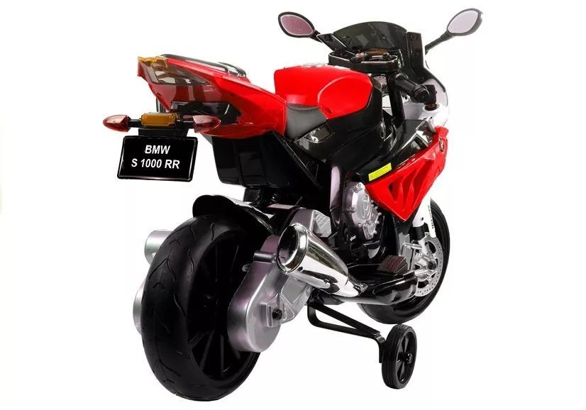 Elektrinis Vaikiškas Motociklas BMW S1000RR – Raudonas